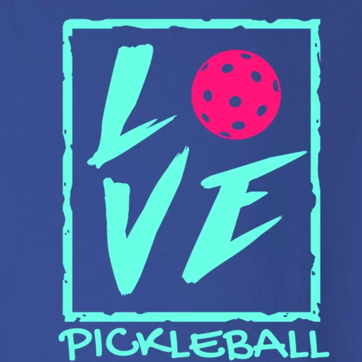 Cute Pickleball Gift Love Pickleball Gift Toddler Long Sleeve Shirt