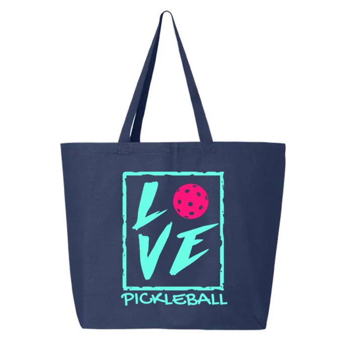 Cute Pickleball Gift Love Pickleball Gift 25L Jumbo Tote