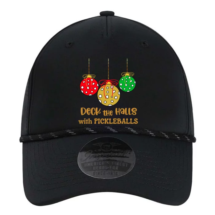 Christmas Pickleball Gift Deck The Halls With Pickleballs Gift Performance The Dyno Cap