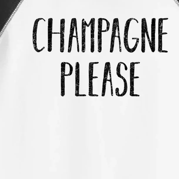 Champagne Please Gift Ing Group Gift Toddler Fine Jersey T-Shirt