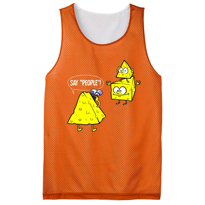 Cool Photography Gift Women Cheese Photographer Lovers Mesh Reversible Basketball Jersey Tank