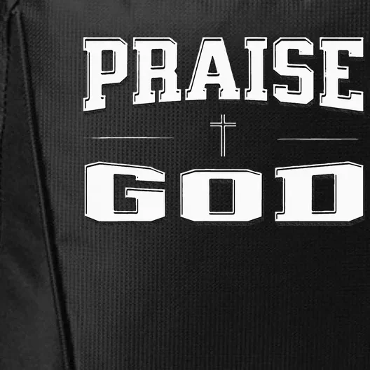 Christian Praise God City Backpack