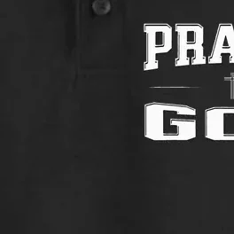 Christian Praise God Dry Zone Grid Performance Polo