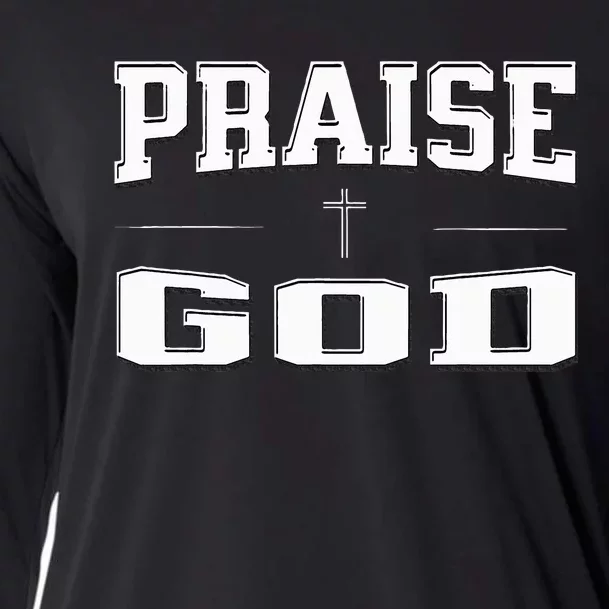 Christian Praise God Cooling Performance Long Sleeve Crew