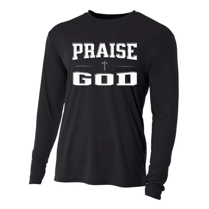 Christian Praise God Cooling Performance Long Sleeve Crew