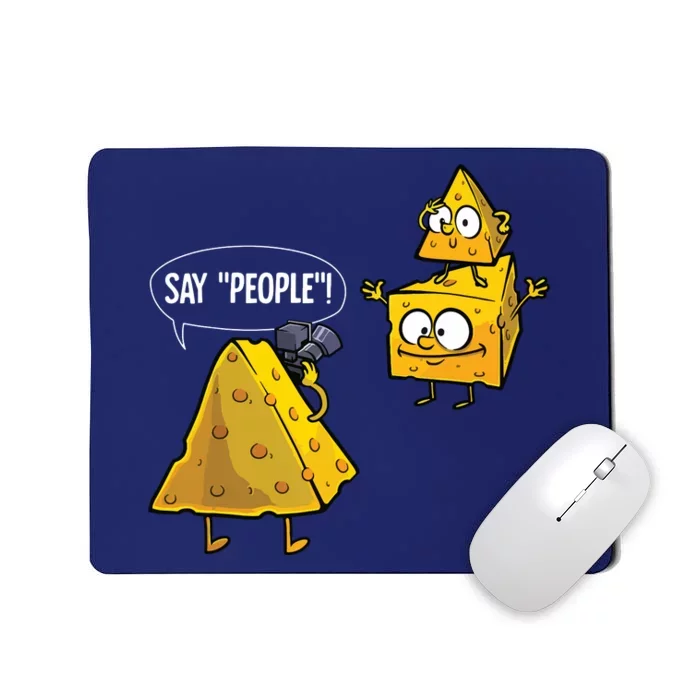 Cool Photography Gift Men Women Cheese Photographer Lovers Mousepad