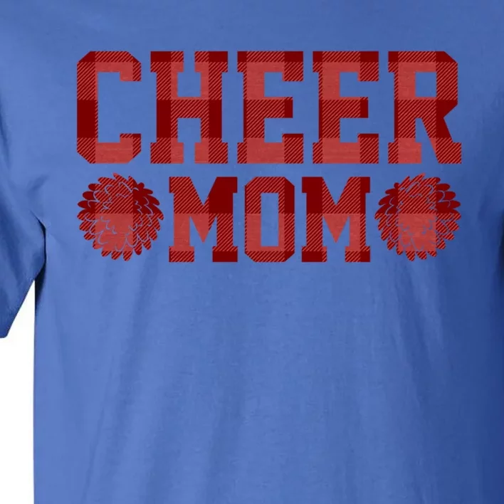 Cheerleader Pompom Graphic For Cheerleader Mom Cheer Mom Gift Tall T-Shirt