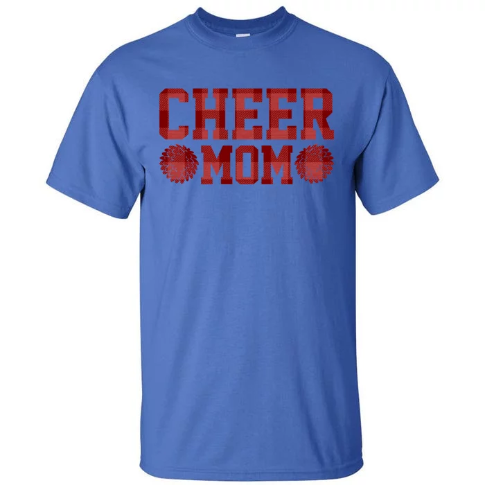 Cheerleader Pompom Graphic For Cheerleader Mom Cheer Mom Gift Tall T-Shirt