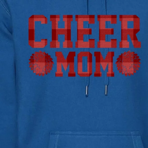 Cheerleader Pompom Graphic For Cheerleader Mom Cheer Mom Gift Premium Hoodie