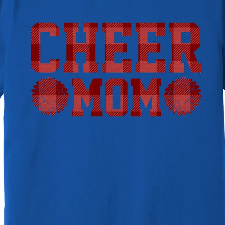 Cheerleader Pompom Graphic For Cheerleader Mom Cheer Mom Gift Premium T-Shirt