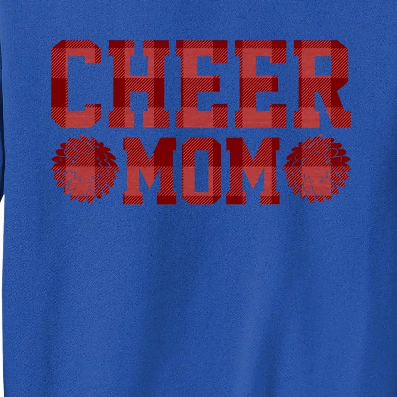 Cheerleader Pompom Graphic For Cheerleader Mom Cheer Mom Gift Tall Sweatshirt