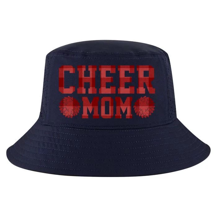 Cheerleader Pompom Graphic For Cheerleader Mom Cheer Mom Gift Cool Comfort Performance Bucket Hat