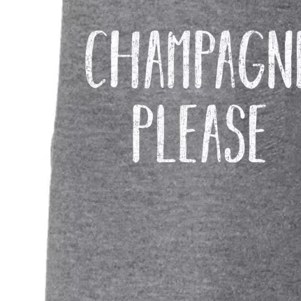 Champagne Please Gift Ing Group Gift Doggie 3-End Fleece Hoodie