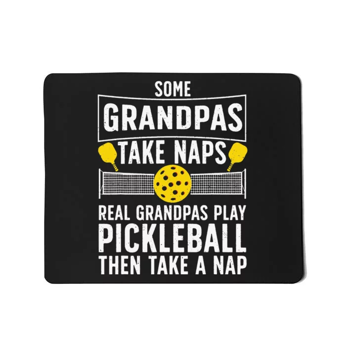 Cool Pickleball Grandpa Paddle Sport Pickleball Player Mousepad