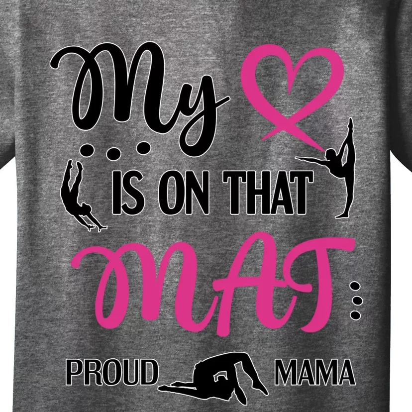 Cute Proud Gymnastics Mama Gymnastics Mom T-Shirt