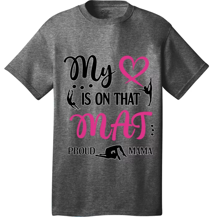 Cute Proud Gymnastics Mama Gymnastics Mom T-Shirt