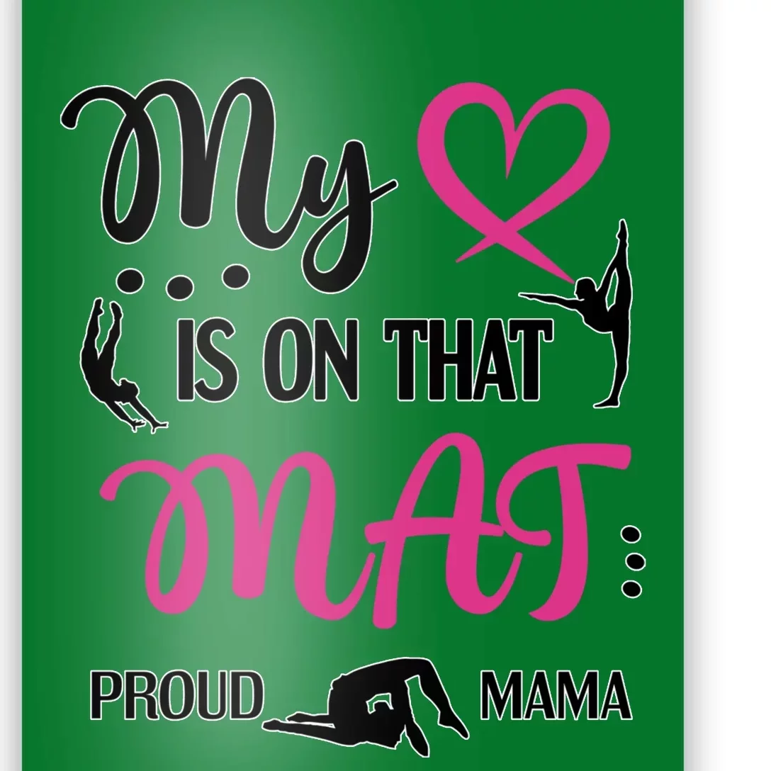 Cute Proud Gymnastics Mama Gymnastics Mom Poster