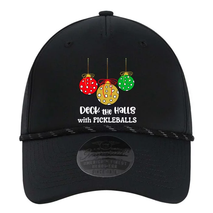 Christmas Pickleball Gift Deck The Halls With Pickleballs Gift Performance The Dyno Cap