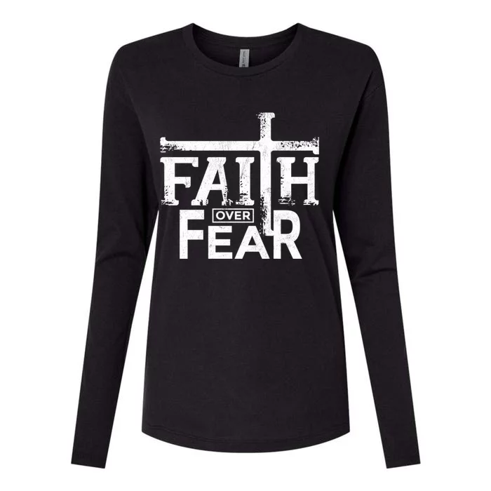 Christian Patriot Gift Womens Cotton Relaxed Long Sleeve T-Shirt