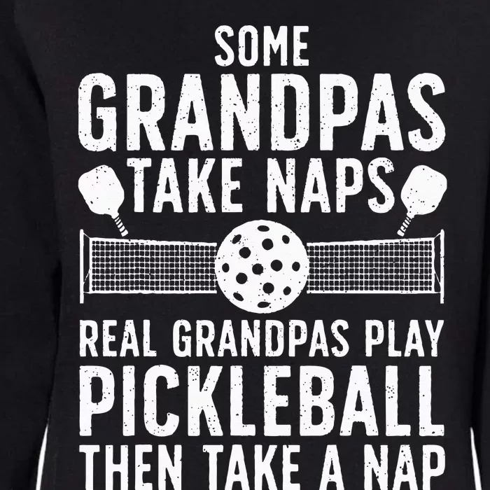 Cool Pickleball Grandpa Paddle Sport Pickleball Player Womens California Wash Sweatshirt