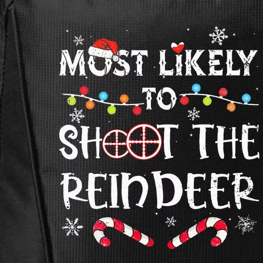 Christmas Party Game Reindeer Shooting Contest City Backpack