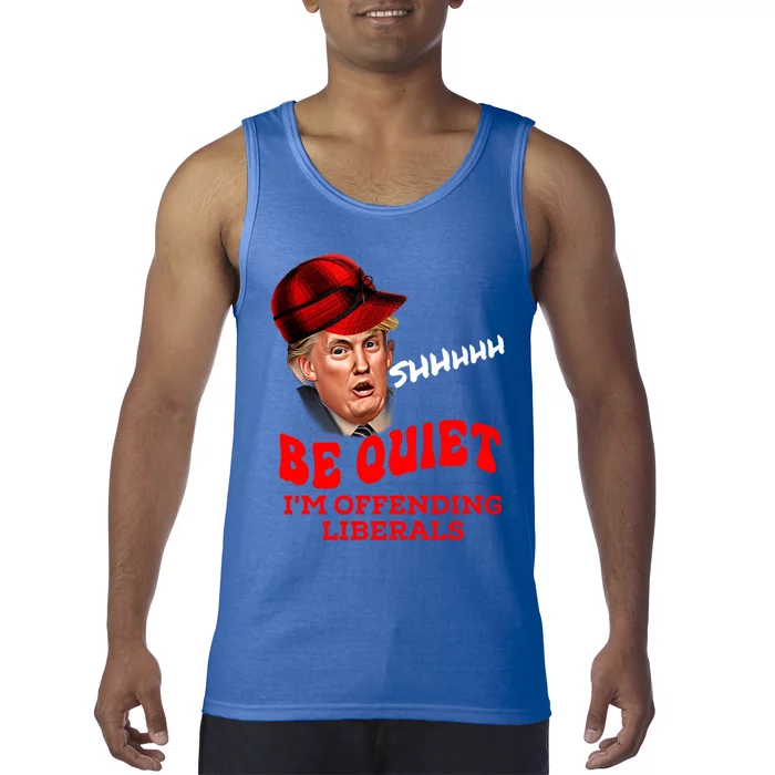 Christmas Political Humor Xmas Saying Pro Trump Anti Biden Gift Tank Top