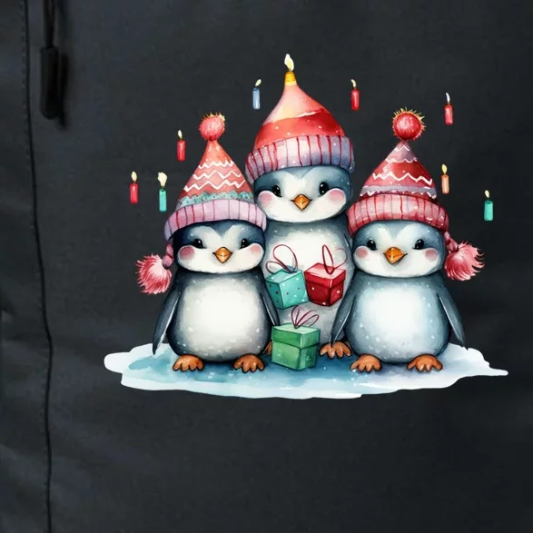 Christmas Penguins Happy Holiday Xmas Penguins Lover Great Gift Daily Commute Backpack