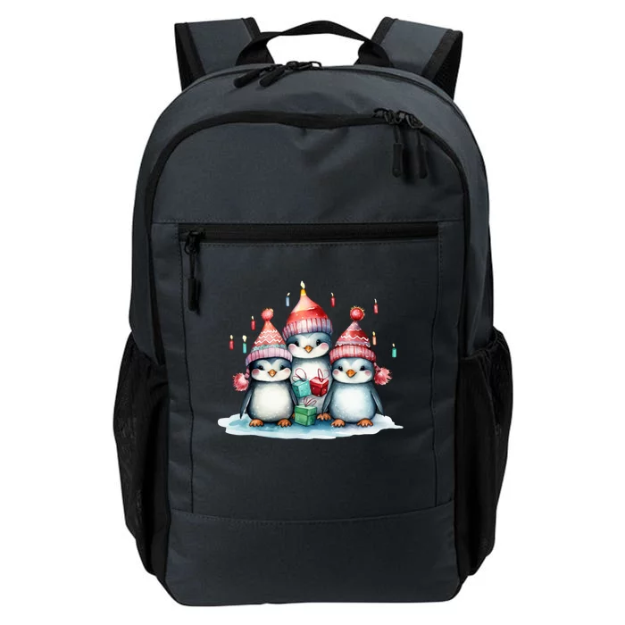 Christmas Penguins Happy Holiday Xmas Penguins Lover Great Gift Daily Commute Backpack