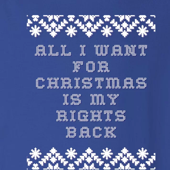 Christmas Political Humor Xmas Saying Pro Trump Anti Biden Gift Toddler Long Sleeve Shirt