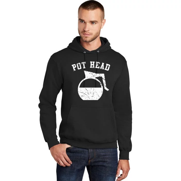 Coffee Pot Head Tall Hoodie