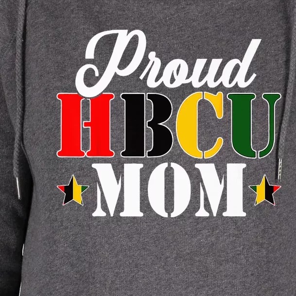 Cute Proud HBCU Mom Black College & University Mothers Day Womens Funnel Neck Pullover Hood