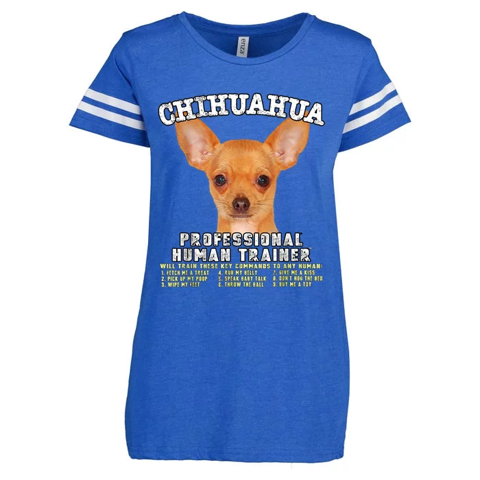 Chihuahua Professional Human Trainer Enza Ladies Jersey Football T-Shirt