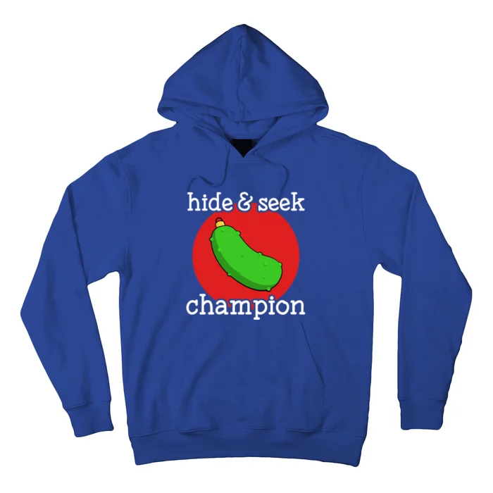 Christmas Pickle Hide And Seek Champion Gift Hoodie