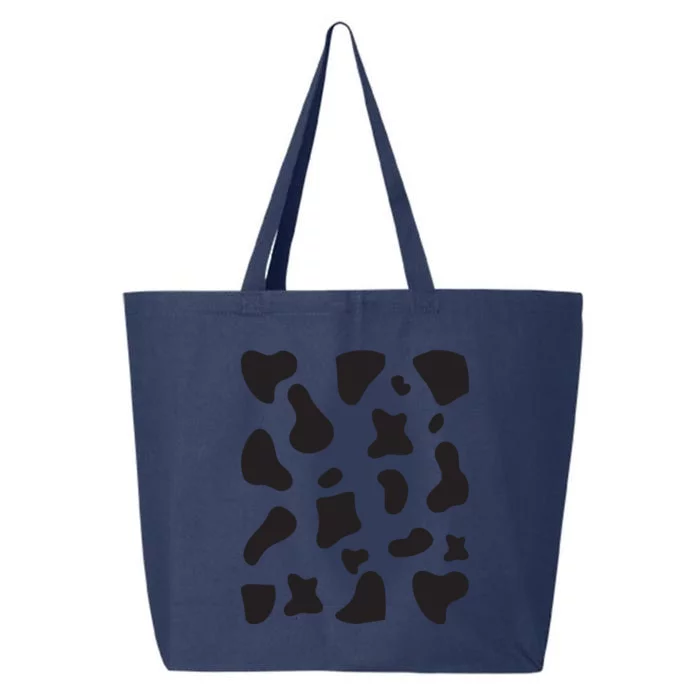 Cow Print Halloween Costume Cow Animal 25L Jumbo Tote