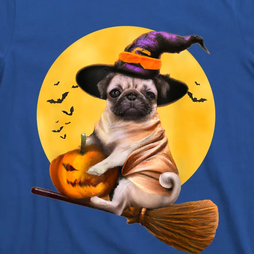 Cute Pug Halloween Costume Shirt Boys Girls Dog T-Shirt