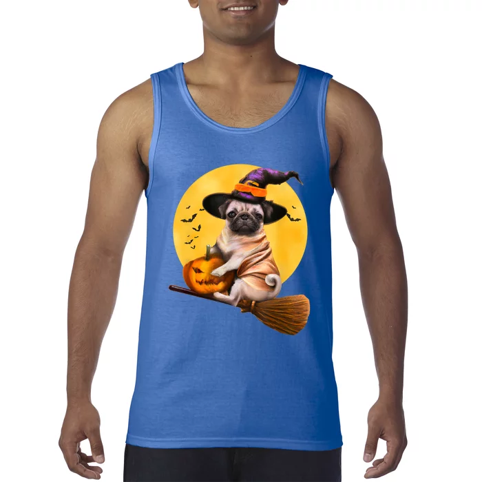 Cute Pug Halloween Costume Shirt Boys Girls Dog Tank Top