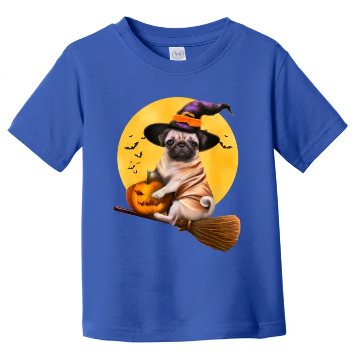 Cute Pug Halloween Costume Shirt Boys Girls Dog Toddler T-Shirt