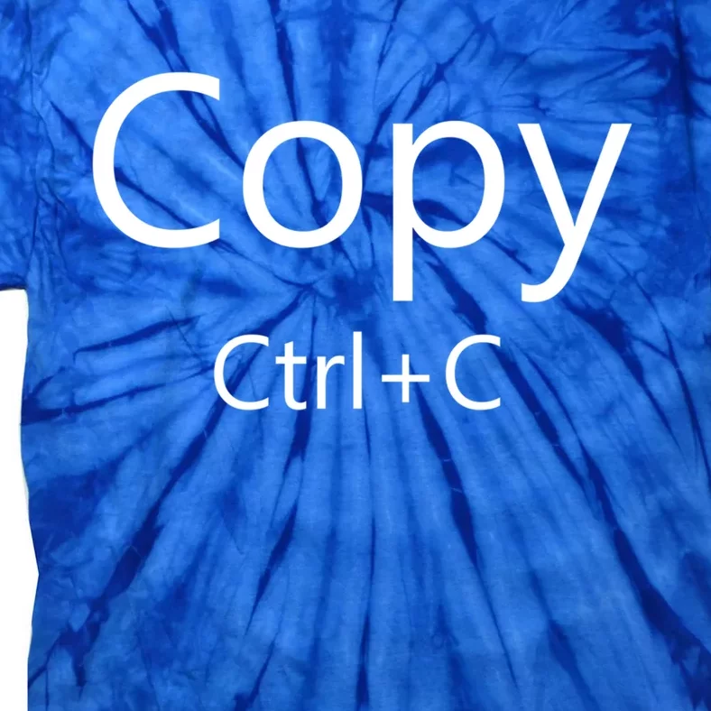 Copy Paste Halloween Couples Costume Matching Set Nerd Geek Gift Tie-Dye T-Shirt