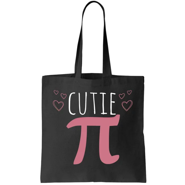 Cutie Pi Hearts Happy Pi Day Gift For Moth Lovers Tote Bag