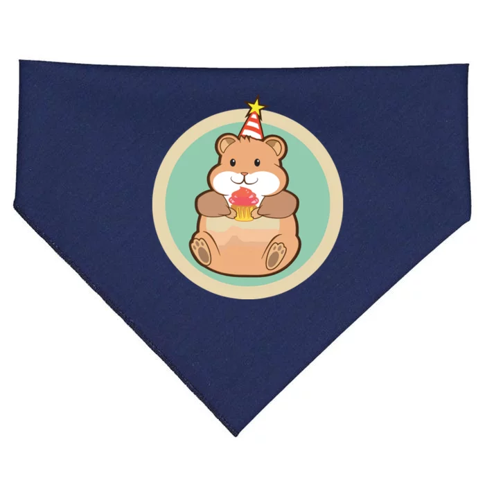 Cute Pet Hamster Young Birthday Party Boy And Girl USA-Made Doggie Bandana