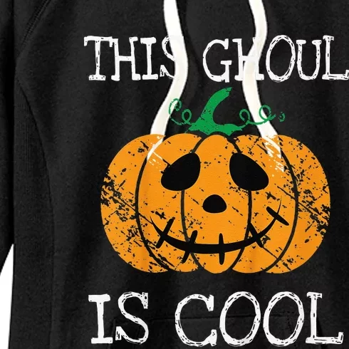 Cute Pumpkin Halloween Funny Quote Littles Gift Women's Fleece Hoodie