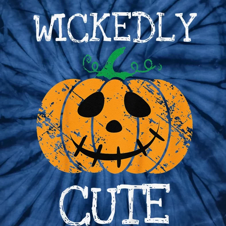 Cute Pumpkin Halloween Funny Quote Littles Tie-Dye T-Shirt