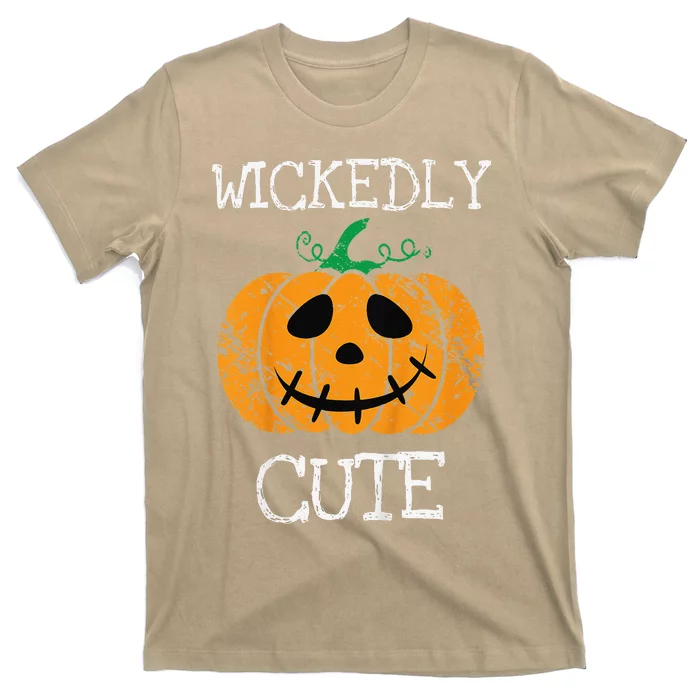 Cute Pumpkin Halloween Funny Quote Littles T-Shirt