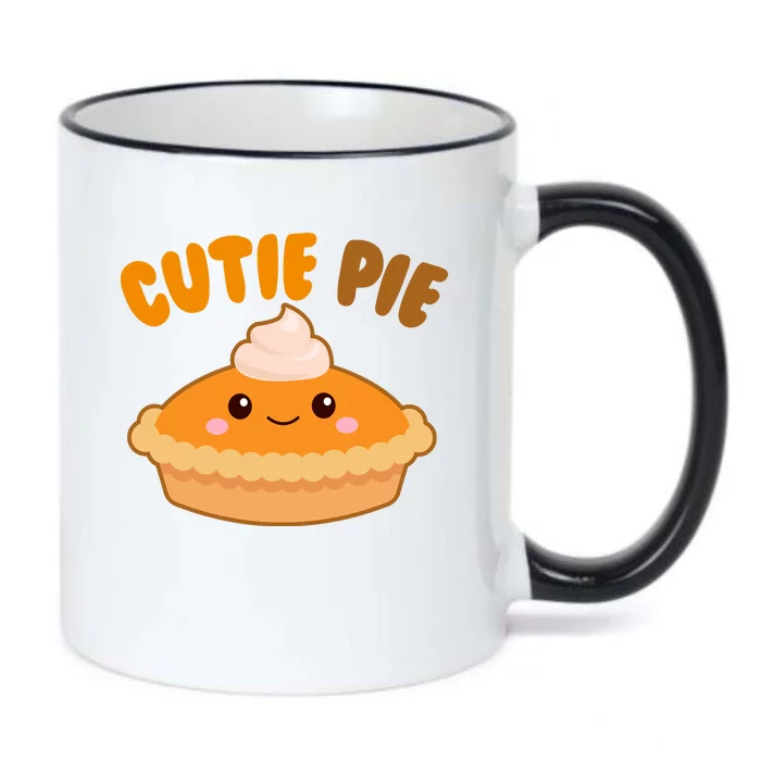 Cutie Pie Holiday Cute Gift Black Color Changing Mug