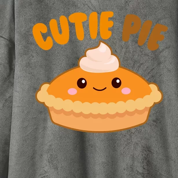 Cutie Pie Holiday Cute Gift Hooded Wearable Blanket