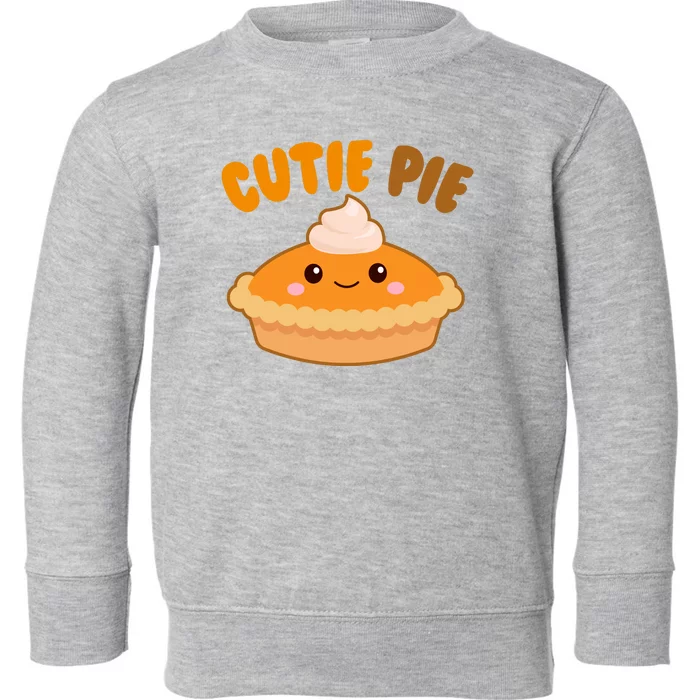 Cutie Pie Holiday Cute Gift Toddler Sweatshirt