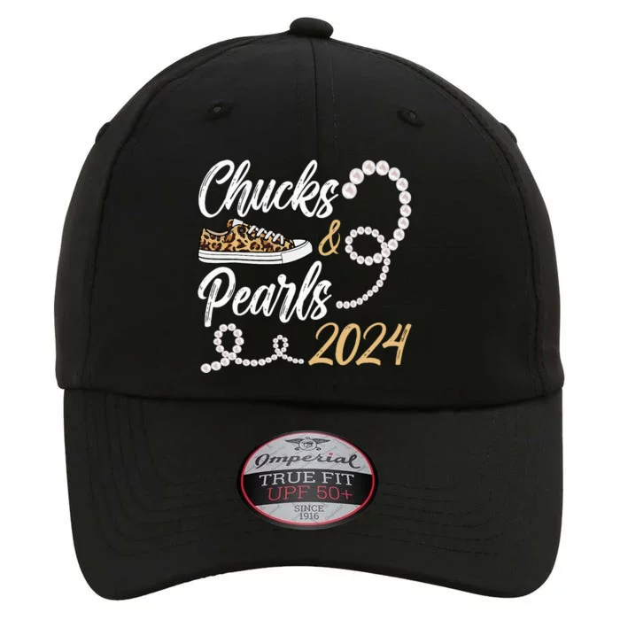 Chucks & Pearls Harris 2024 Leopard Shoes Kamala Harris The Original Performance Cap