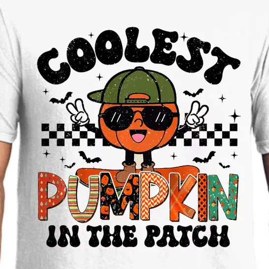 Coolest Pumpkin In The Patch Halloween Pajama Set