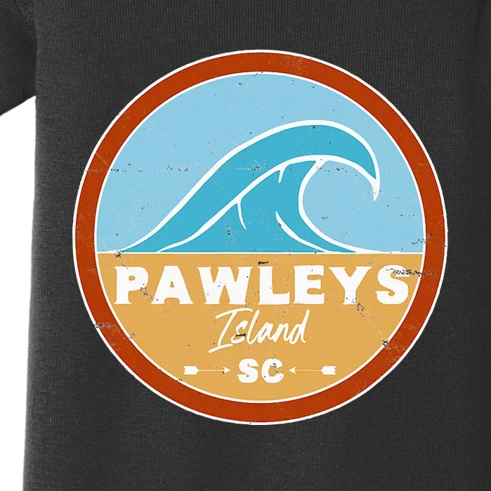 Cute Pawleys Island Beach South Carolina Sc Beach Lover Baby Bodysuit