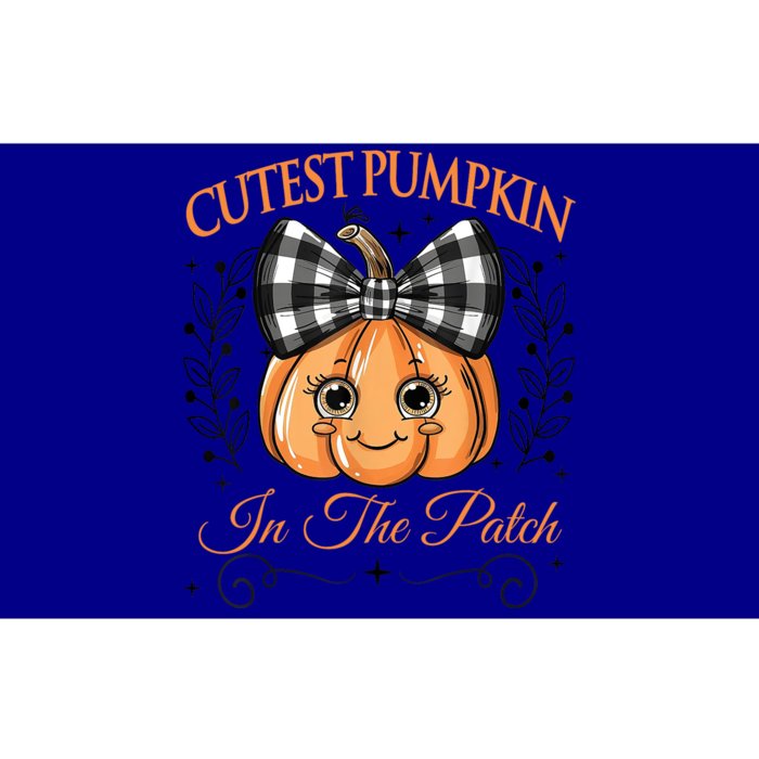 Cutest Pumpkin In The Patch Halloween Bumper Sticker